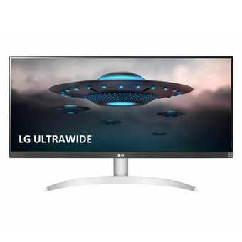 مانیتور ال جی مدل 29WQ600-W سایز 29 اینچ، رزولوشن Full HD، پنل IPS، نرخ بروزرسانی تصویر 100 هرتز، نسبت تصویر 21:9-Ultra Wide، یک