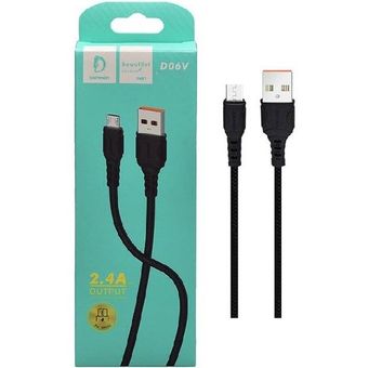 کابل شارژ MicroUSB دنمن مدل D06V طول 1 متر