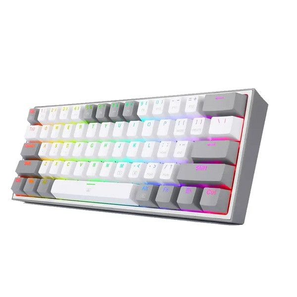 Keyboard Gaming REDRAGON FIZZ K617 White - Grey