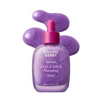 سرم ضد چروک و حجم دهنده باکوچیول اکوال بری Eqqualberry Bakuchiol Plumping Serum