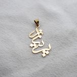 آویز گردنبند طلا 18 عیار زنانه سهی مدل پریناز کد SNA67