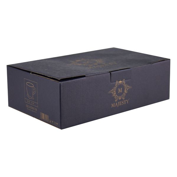 فنجان مجستی مدل کوادروم مجموعه 6 عددی