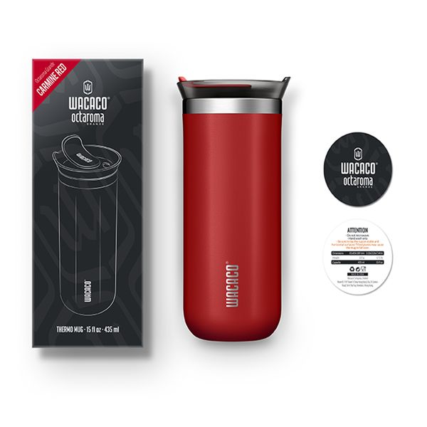 فلاسک واکاکو مدل OCTAROMA GRANDE CARMINE کد F2022 گنجایش 0.43 لیتر