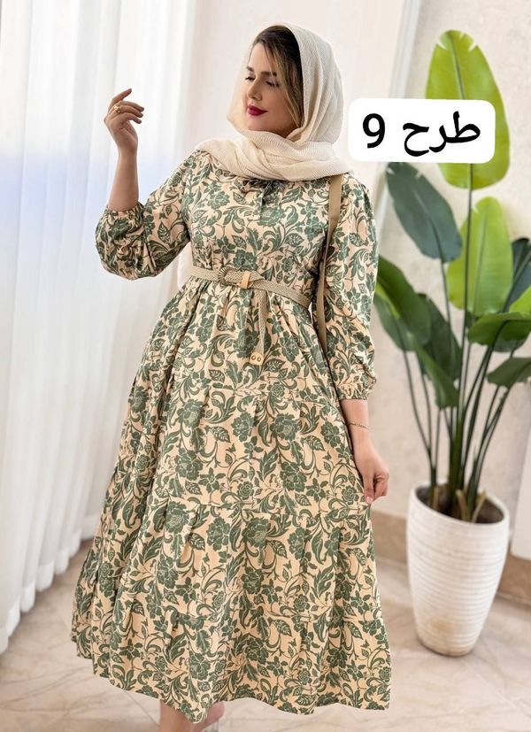 پیراهن فلور آذین کد 1501