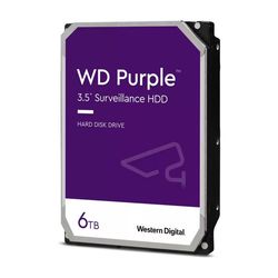هارد دیسک اینترنال وسترن دیجیتال مدل Purple WD64PURZ ظرفیت 6 ترابایت