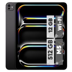 تبلت 13 اینچ اپل مدل IPad Pro 2025 M5 Wi-Fi ظرفیت 512 گیگابایت و رم 12 گیگابایت، رزولوشن دوربین 12 مگاپیکسل، پشتیبانی از قلم و ک