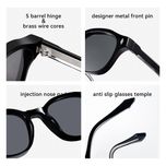 عینک آفتابی پنتوس (Pantos) آلبرت وگ مدل SZ8108 Obsidian