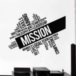 استیکر وی وین آرت مدل Mission کد S91