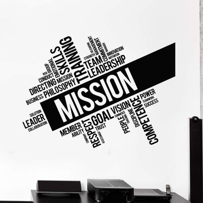 استیکر وی وین آرت مدل Mission کد S91