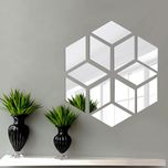 آینه پلکسی گلس دکو وسنا مدل P2007 دوازده تکه