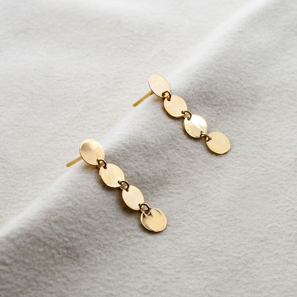 گوشواره طلا 18 عیار زنانه سهی مدل SE01