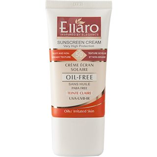 کرم ضد آفتاب الارو SPF50 مدل Teinte Claire مناسب پوست های چرب حجم 40 میلی لیتر