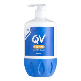 کرم مرطوب‌کننده کیووی مقدار 500 گرم qv