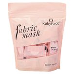 قرص ماسک ورقه ای صورت روبی فیس مدل Fabric بسنه 50 عددی