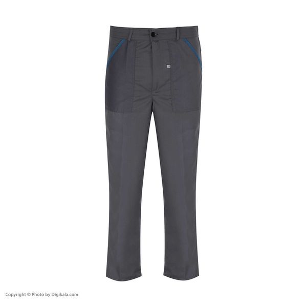 لباس کار طوسی آبی