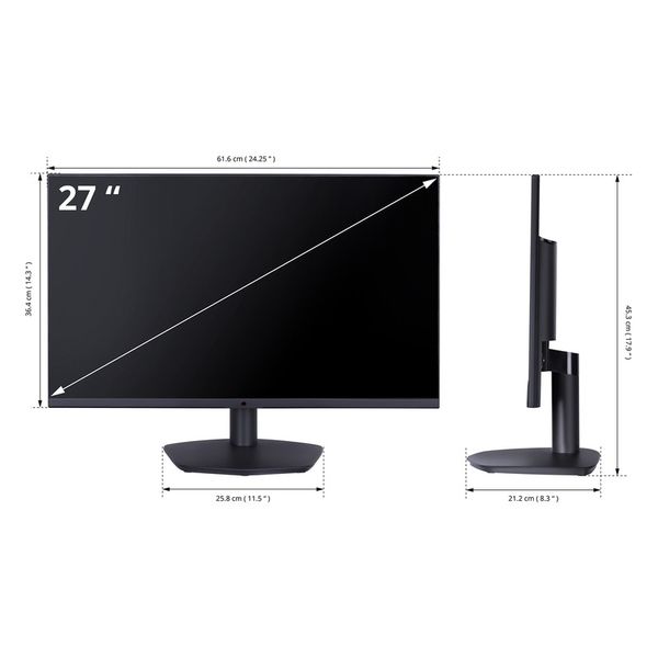 مانیتور مخصوص بازی کولر مستر مدل GM27-FFS سایز 27 اینچ