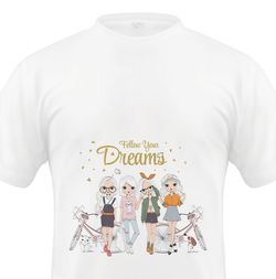 تیشرت دخترانه مدل bab07