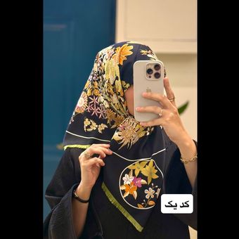 روسری ابریشم قواره 90
