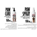 اسپری و ژل سگ و گربه رد اسپرینگ مدل PAW حجم 300 میلی لیتر مجموعه 2 عددی