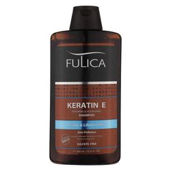 شامپو تقویت‌کننده مو فولیکا مدل Keratin E حجم 400 میلی‌لیتر