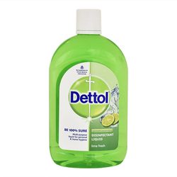 محلول ضد عفونی کننده سطوح دتول مدل lime fresh حجم 500 میلی لیتر