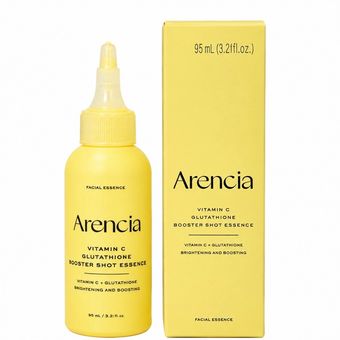 اسنس روشن کننده و ضد لک آرنسیا ویتامین سی و گلوتاتیون Arencia Vitamin C Glutathione Booster Shot Essence حجم 95 میل