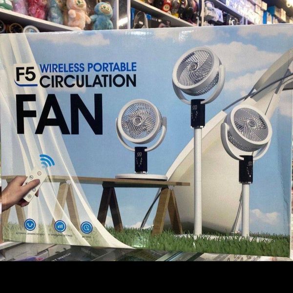 پنکه شارژی wireless portable F5 FAN مدل F5