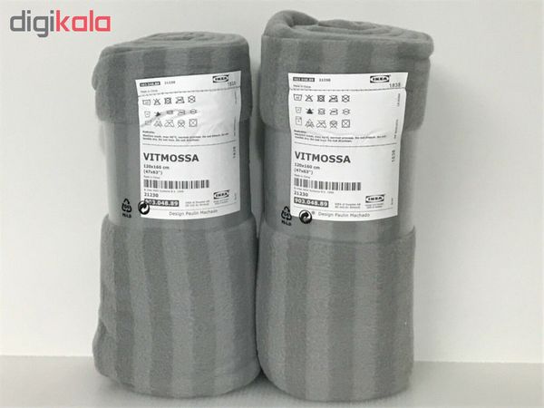 پتو مسافرتی ایکیا مدل VITMOSSA