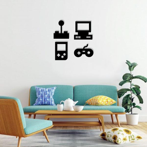 دیوارکوب ماهوت طرح کنسول بازی