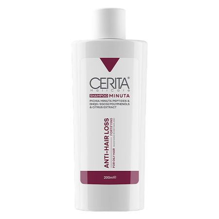 شامپو ضد ریزش مو سریتا مدل Minuta مناسب برای موهای چرب حجم 200 میلی لیتر