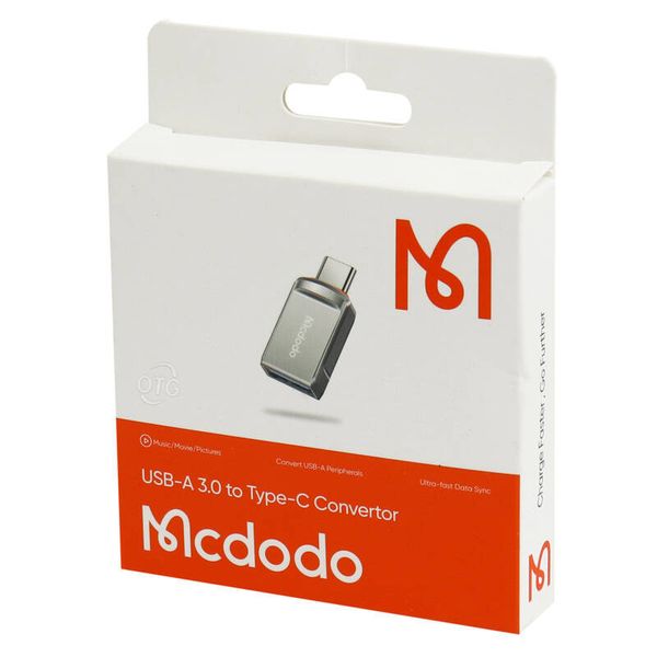 مبدل USB-C به USB-A 3.0 مک دودو مدل OTG کد OT-873