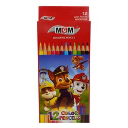 مداد رنگی 12 رنگ ام جی ام