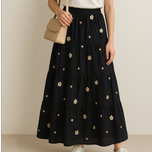 دامن طرح گل وارداتی