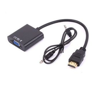 مبدل HDMI به VGA مدل 2026 به همراه کابل صدا