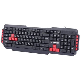 کیبورد گیمینگ ایکس پی-پروداکت مدل P-8100K بی صدا