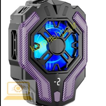 فن خنک کننده گوشی مدل F18 با سیستم گیره‌ای و چند حالته قابل تنظیم