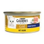 کنسرو گربه گورمت مدل پته مرغ وزن 85 گرم