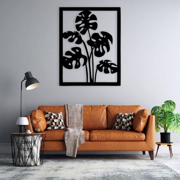 استیکر دیواری طرح برگ انجیری کد 005