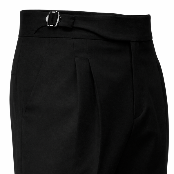 شلوار پارچه‌ای کمر سگک ایتالیایی – برند KAMFRED 🇹🇷