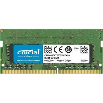 رم لپ تاپ DDR4 تک کاناله 3200 مگاهرتز CL22 کروشیال مدل CT8 ظرفیت 8 گیگابایت