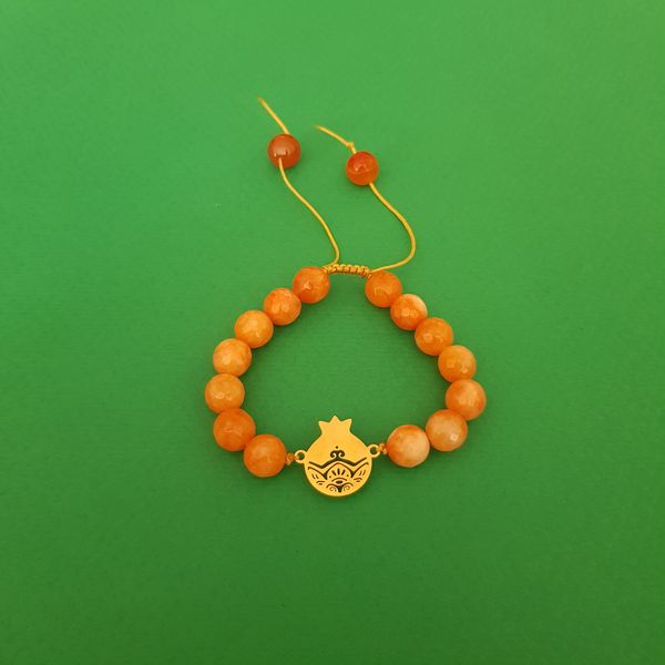 دستبند دخترانه مدل انار دونه دار