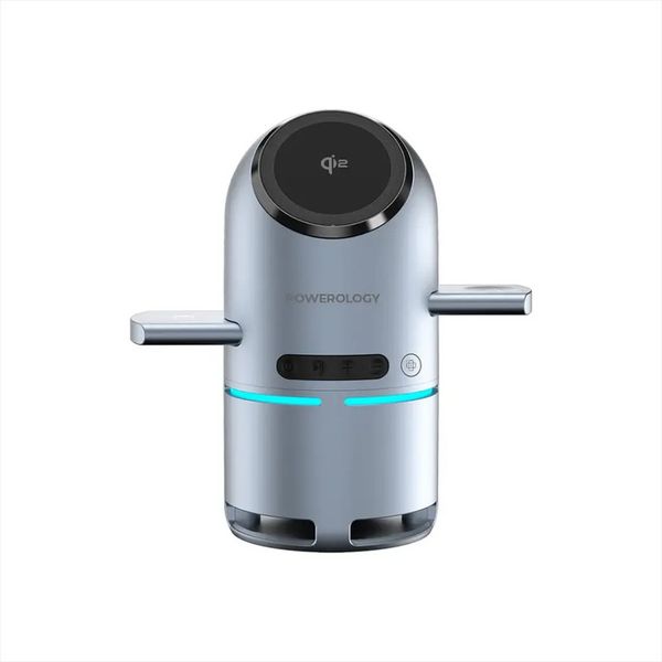 استند شارژر اسپیکردار Powerology Charge Station مدل PWC039