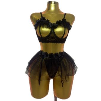 کاستوم دامنی فنردار جوراب دار