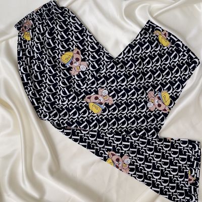 شلوار راحتی کارتونی طرح Dior