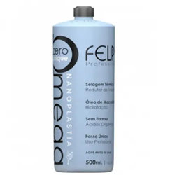 کراتین نانو پلاستیا امگا زیرو آبی رنگ 500 میل فلپس