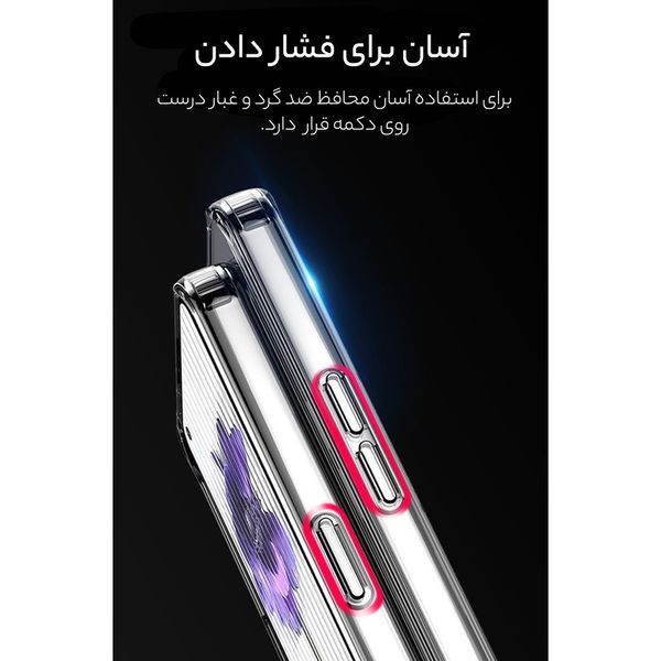 کاور سامورایی مدل Specter مناسب برای گوشی موبایل ناتینگ فون  2