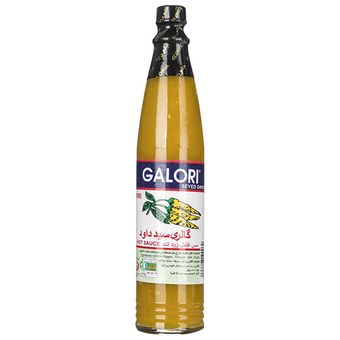 سس فلفل زرد تند گلوریا سید داود حجم 88 میلی لیتر