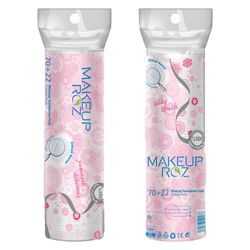 پد آرایش پاک کن میکاپ رز مدل soft بسته 92 عددی