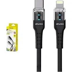 کابل تبدیل USB-C به لایتنینگ اوی مدل CL138L با گارانتی شرکتی