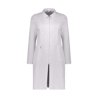 روپوش پزشکی زنانه خضرا مدل زیپدار کد 31200